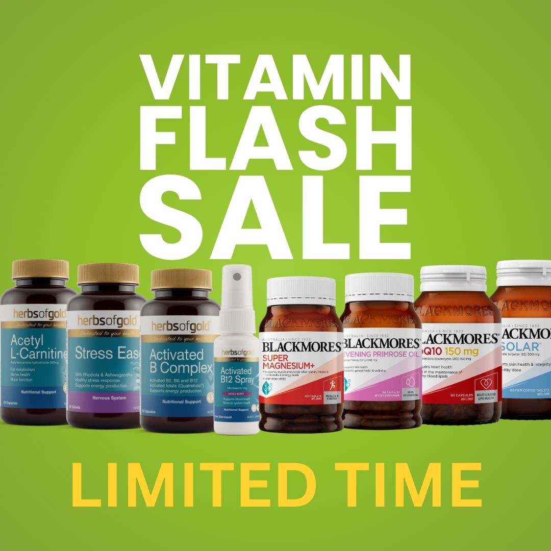Vitamins Flash Sale.
