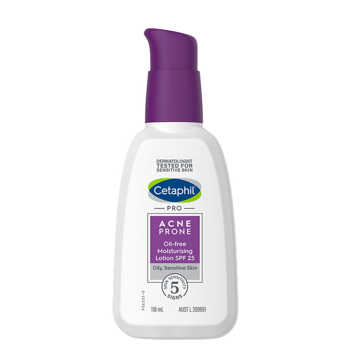 Cetaphil PRO Acne Prone Moisturising Lotion SPF25 118ml.