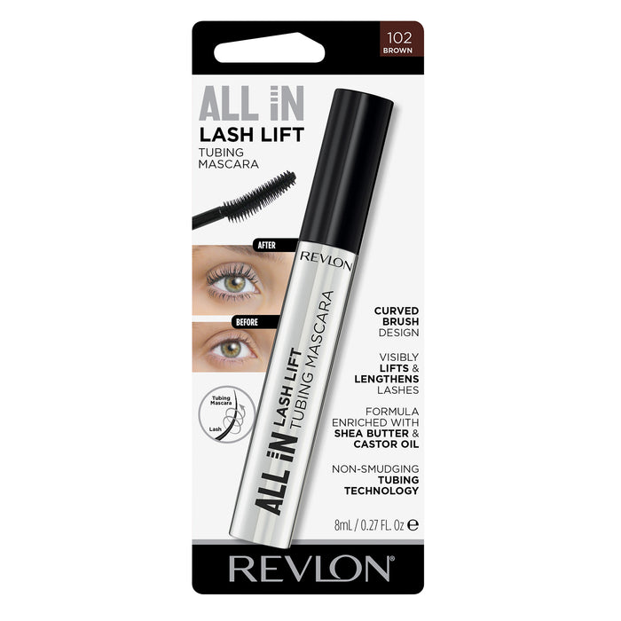 Revlon All In Lift Mascara Curl Tubing Brown