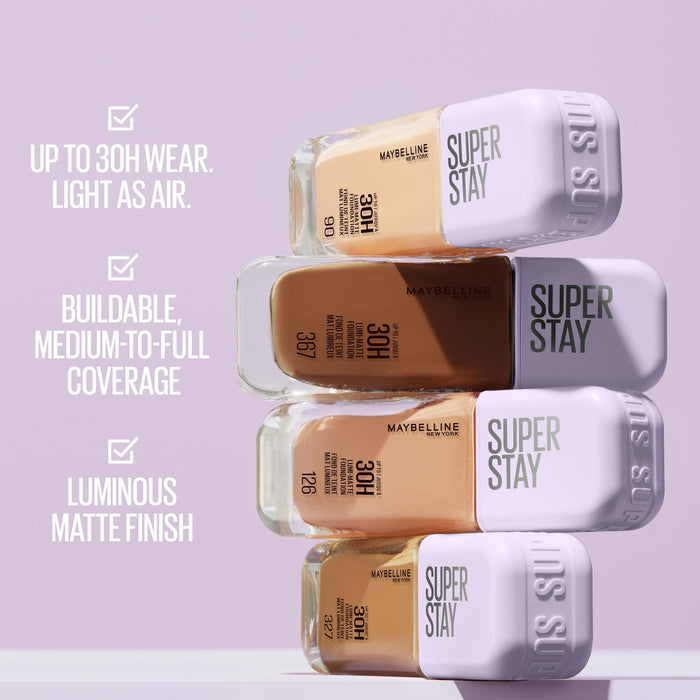 Maybelline Superstay 30 Hr Lumi Matte Foundation 126