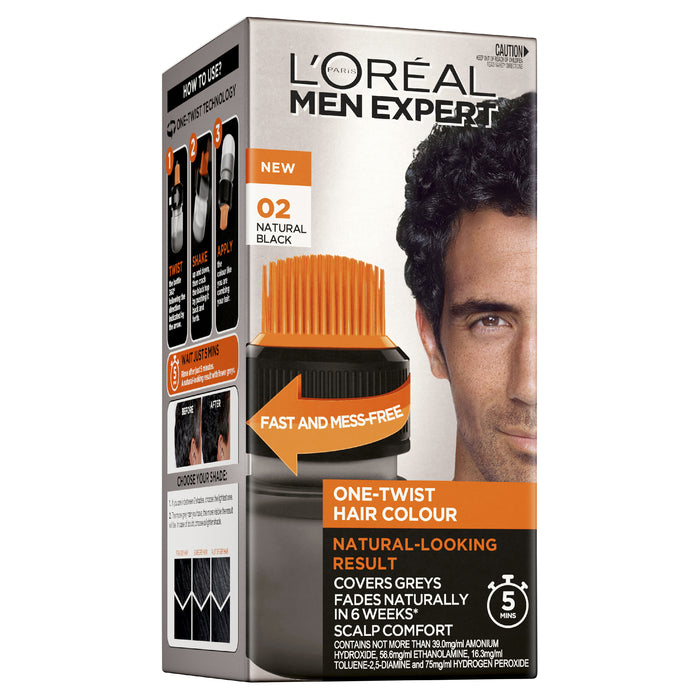 Loreal Men Expert Haircolour 02 NATURAL BLACK