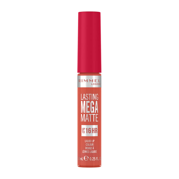 Rimmel Lasting Mega Matte Liquid Lipstick 600 Coral Sass