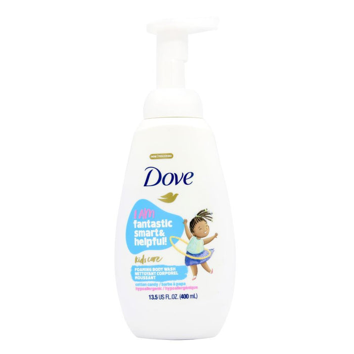 Dove Kids Care Foaming Body Wash Cotton Candy Hypoallergenic 400ml