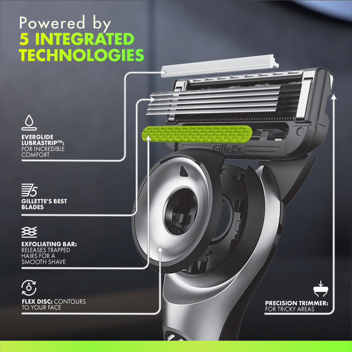 Gillette Labs Razor 2 Blade Refills And Magnetic Stand