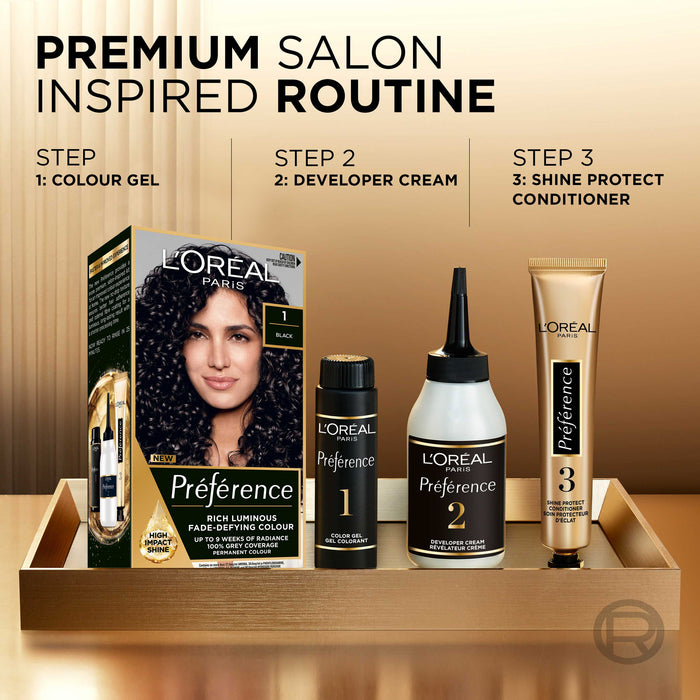L'Oreal Preference 1.0 Black.