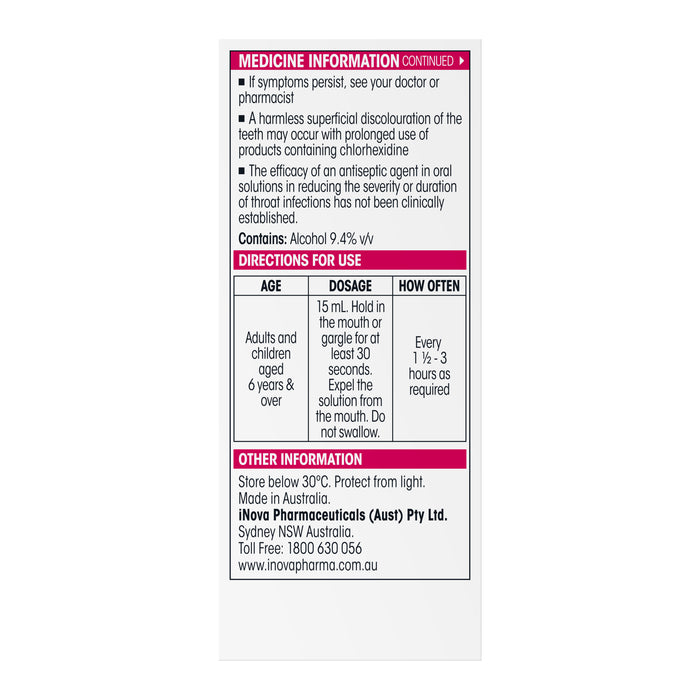 Difflam-C Sore Throat Gargle & Mouth Solution + Antiseptic 100ml