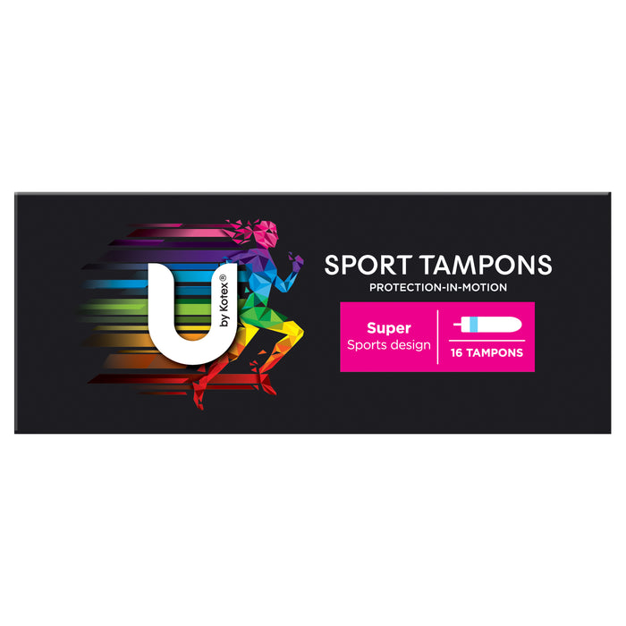 U By Kotex Sport Tampons Super 16