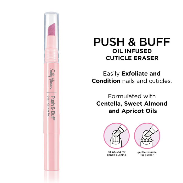Sally Hansen Push & Buff Oil Infused Cuticle Eraser 1.8ml