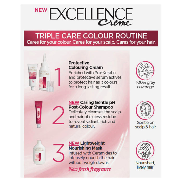L'Oreal Excellence 3 Darkest Brown