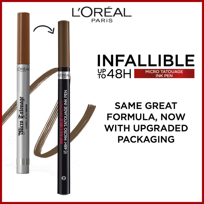 L'Oreal Unbelieva Brow Micro Tattoo 108 Ebony