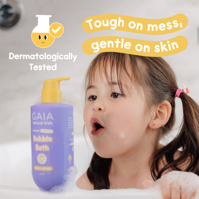 Gaia Natural Kids Organic Calendula Bubble Bath 350ml