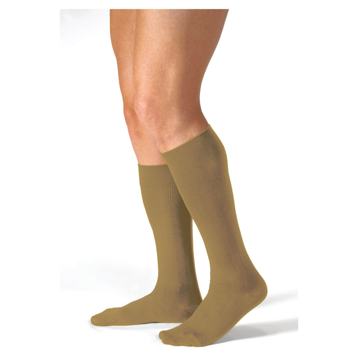 Jobst For Men Casual Knee High Large Black 15-20mmHg