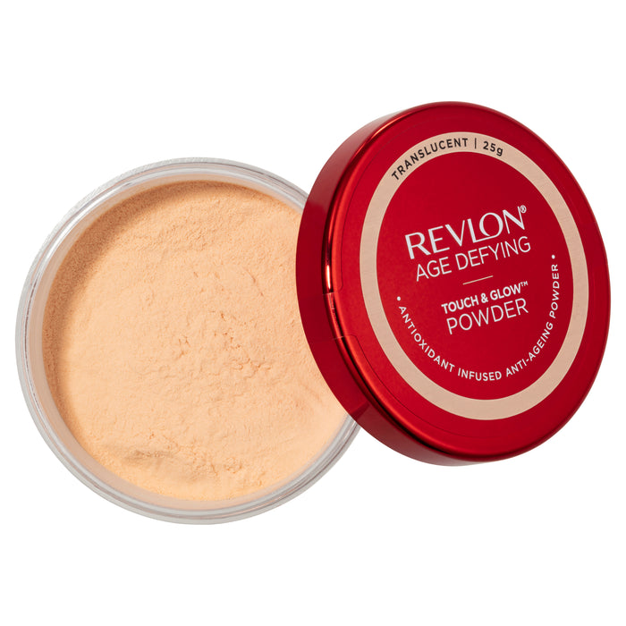Revlon Age Defying Touch & Glow Powder Translucent 25g.