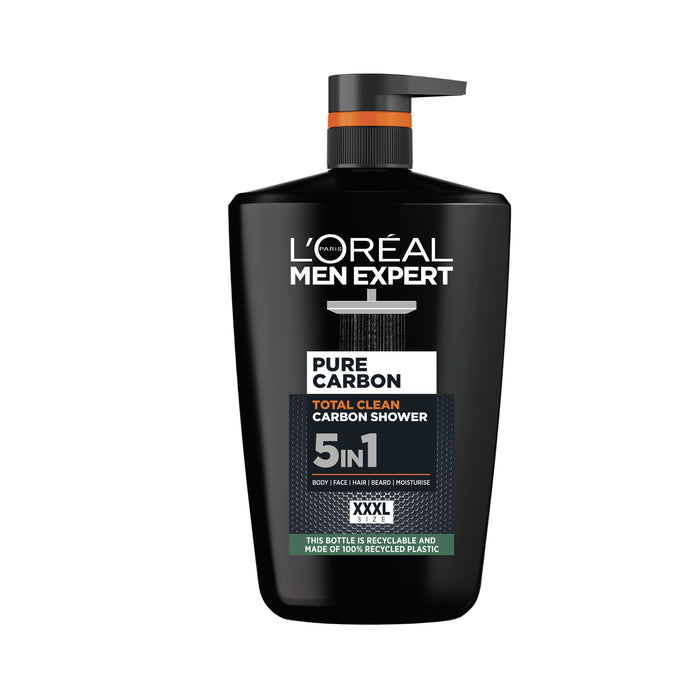 L'Oreal Men Expert Carbon Protect Shower Gel 1 Litre.