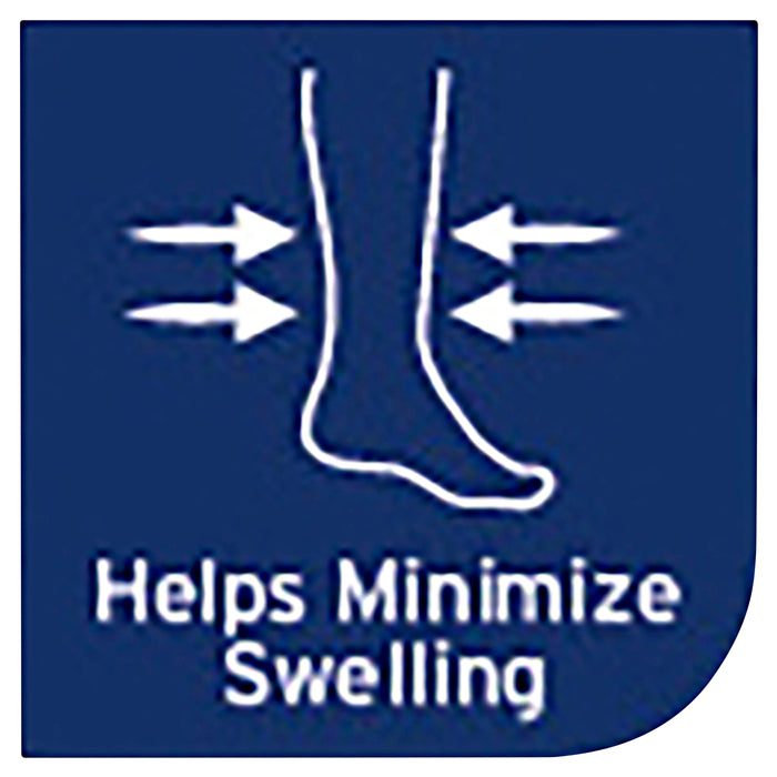 Jobst Travel Socks Black Size 5.