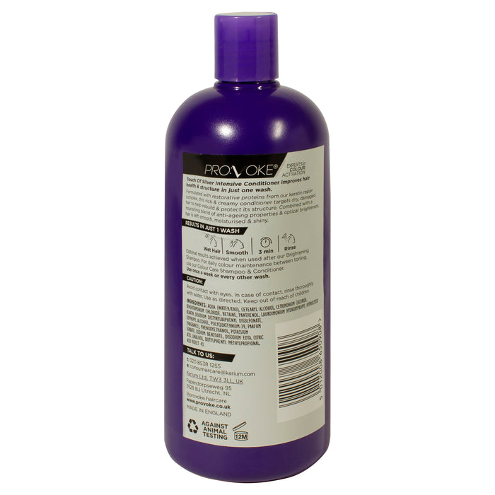 Provoke Touch Of Silver Brightening Conditioner 500ml