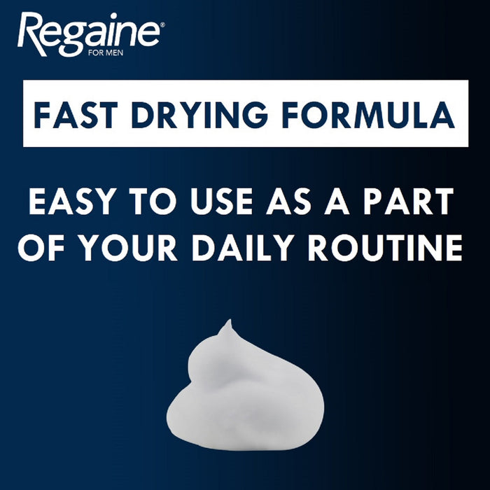 Regaine Men Foam Extra Strength 4 Months 4 x 60g