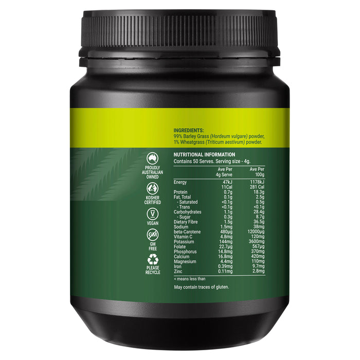 Melrose Barley Grass Powder 200g.