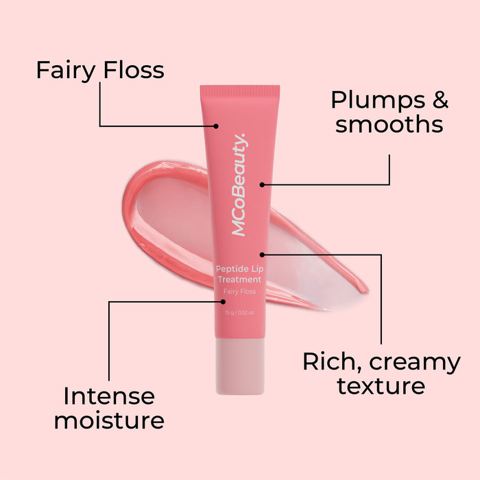 MCo Beauty Peptide Lip Treatment Fairy Floss