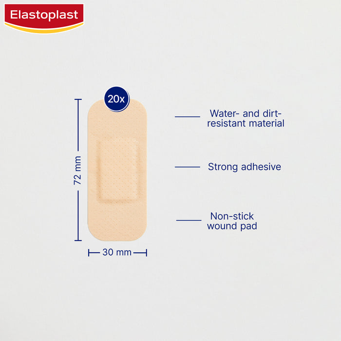 Elastoplast Extra Wide Strips 20.