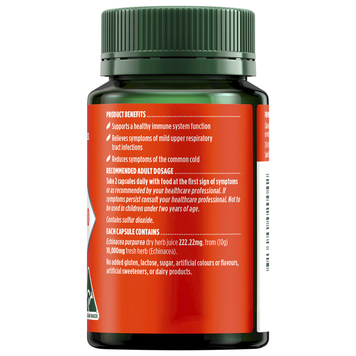 Nature's Own High Strength Echinacea 10,000mg 30 Capsules.