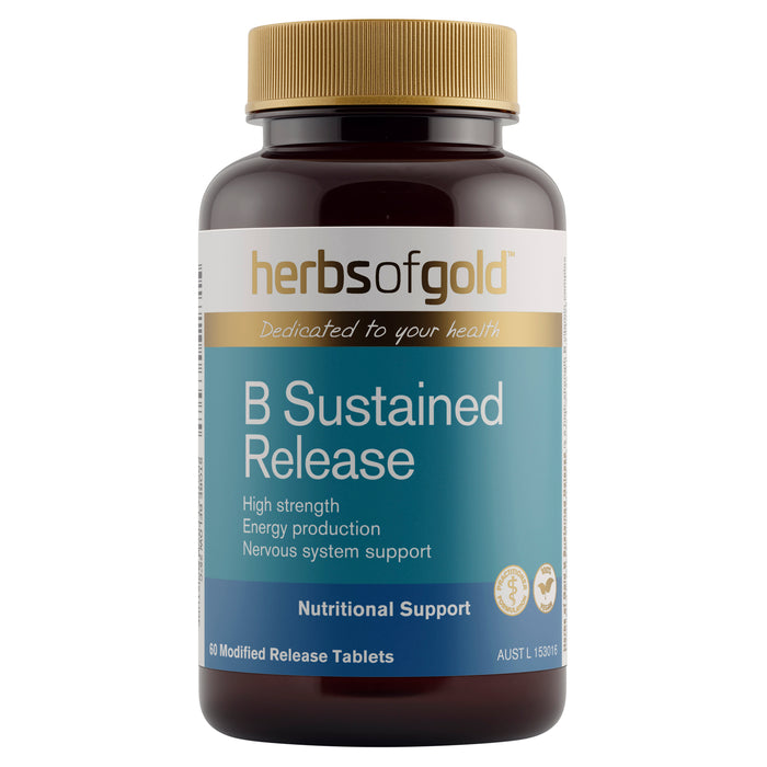 Herbs Of Gold B Complete Sustained Release 60 Modified Release Tablets.