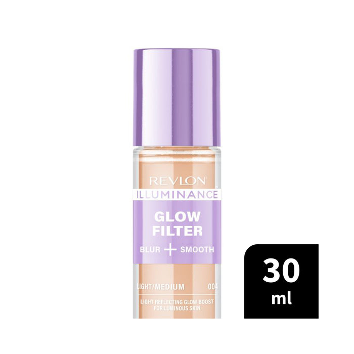 Revlon Illuminance Glow Filter Liquid Foundation 004 Light-Medium