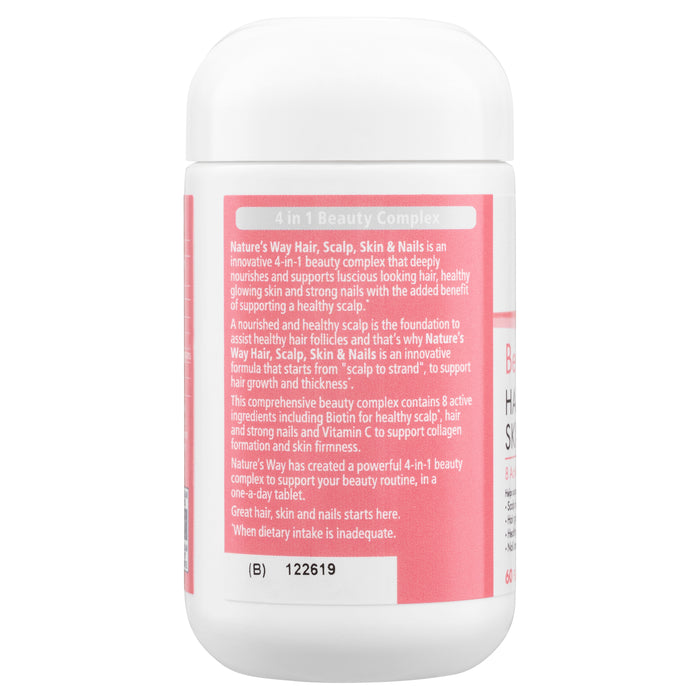 Nature's Way Hair Scalp Skin & Nails 60 Tablets