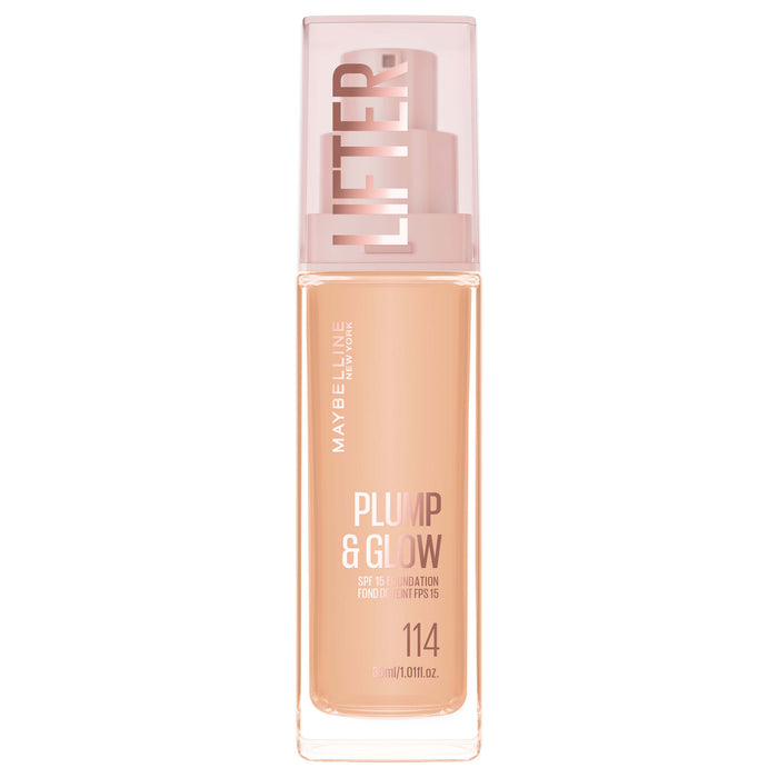Maybelline Lifter Plump & Glow Foundation 114