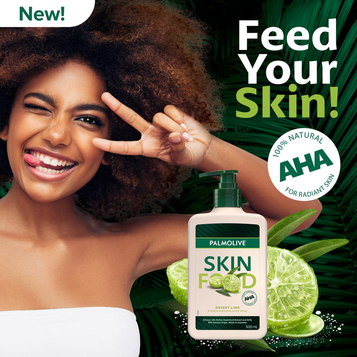 Palmolive Skin Food Hyper Nourishing Hand Wash Desert Lime 500ml