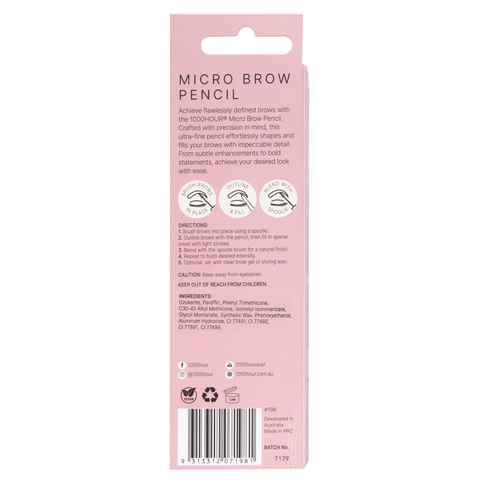 1000 Hour Micro Brow Pencil Light Brown