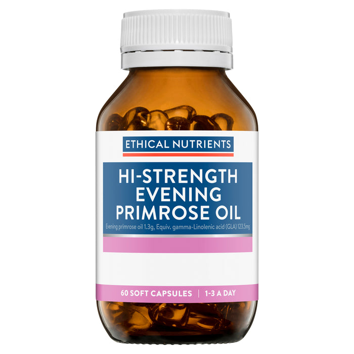 Ethical Nutrients Hi-Strength Evening Primrose Oil 60 Capsules