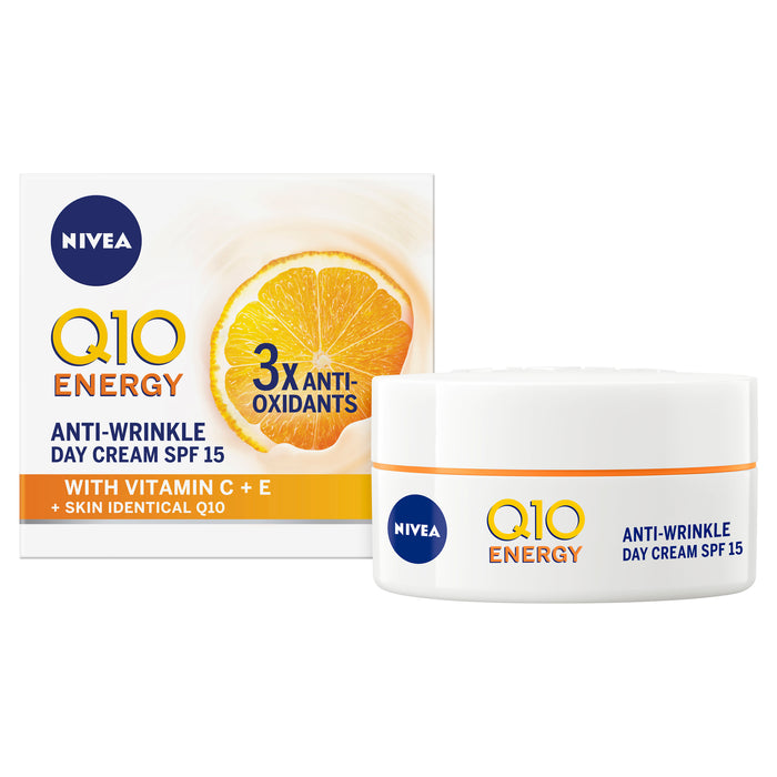 Nivea Anti-Wrinkle Q10 Energy Day Cream 50ml.