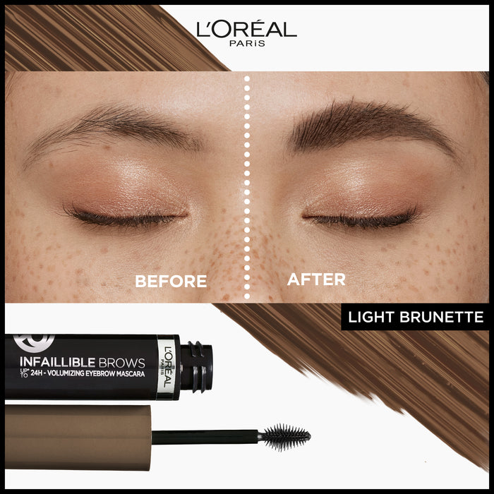 L'Oreal Paris Infallible 24H Brow Mascara 5.0 Light Brunette