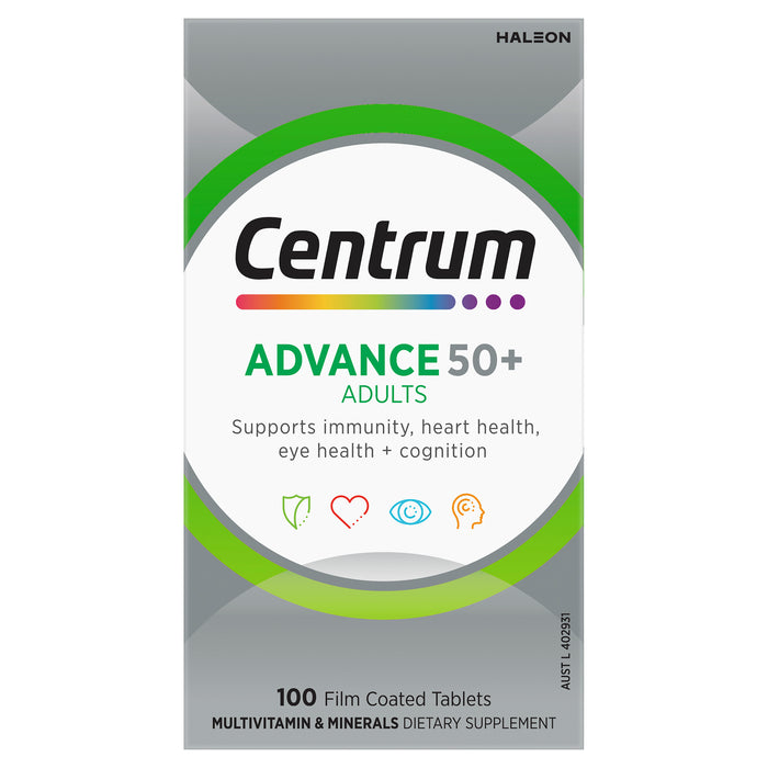 Centrum Advance 50+ Tablets 100