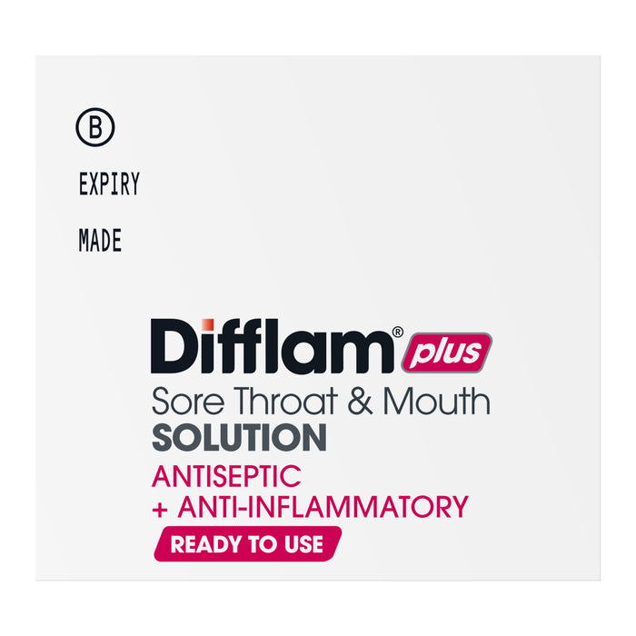 Difflam-C Sore Throat Gargle & Mouth Solution + Antiseptic 100ml