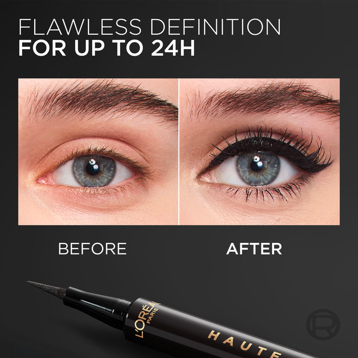 L'Oréal Paris Liners Haute Precision Felt-tip Eyeliner - Noir Silk