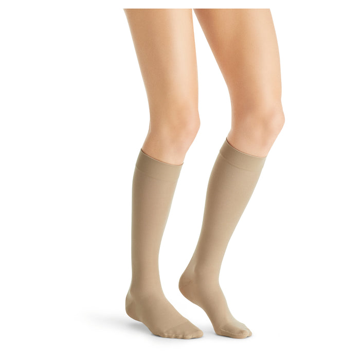 Jobst Ultrasheer Knee High Medium Natural 15-20mmHg
