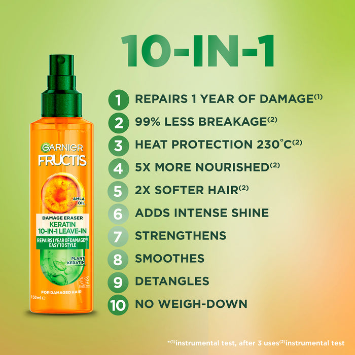 Garnier Fructis Keratin 10-in-1 Treatment Spray 150ml