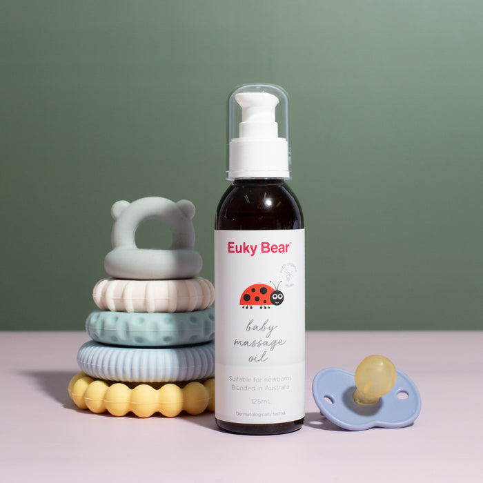 Euky Bear Baby Massage Oil 125ml.