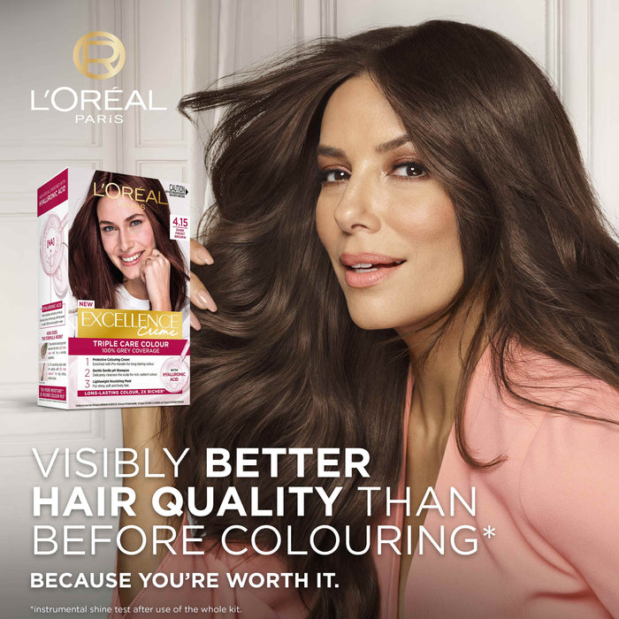 L'Oreal Excellence 4.15 Dark Frosted Brown