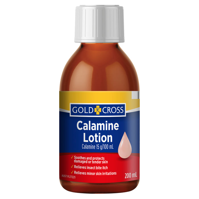 Gold Cross Calamine Lotion 200ml.