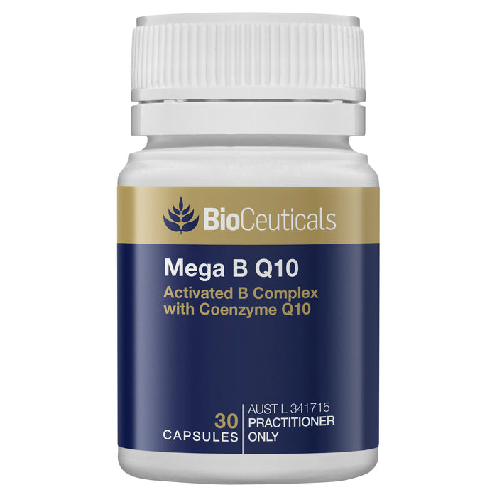 Bioceuticals Mega B Q10 30 Soft Capsules