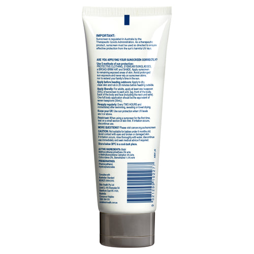 Cancer Council Active 50+ 110ml