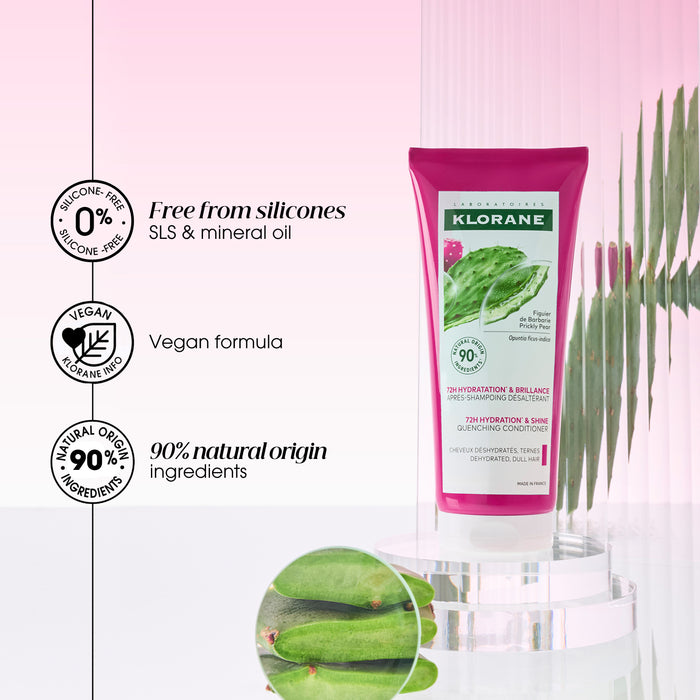 Klorane 72Hr Hydration & Shine Prickly Pear Conditioner 200ml