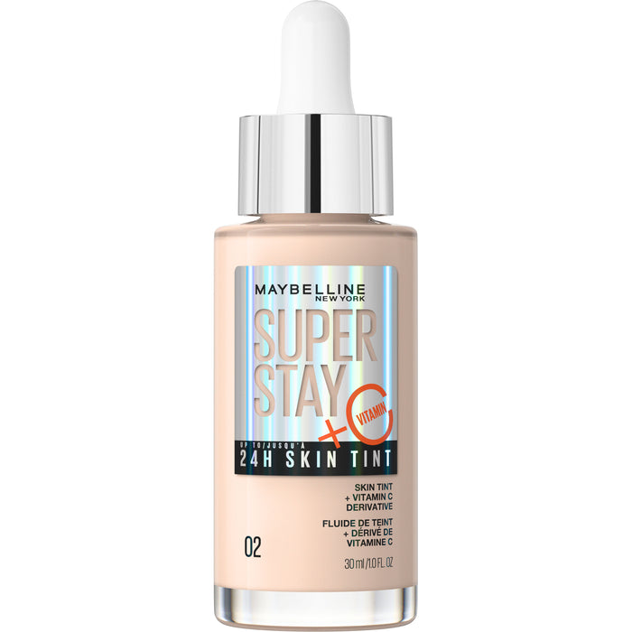 Maybelline Superstay Glow Skin Tint Foundation 02