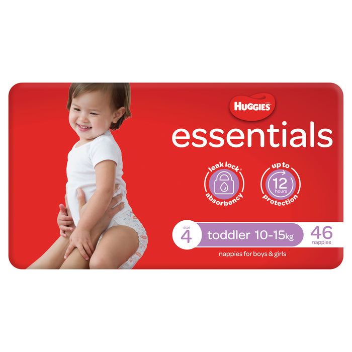 Huggies Essential Toddler 46 Size 4