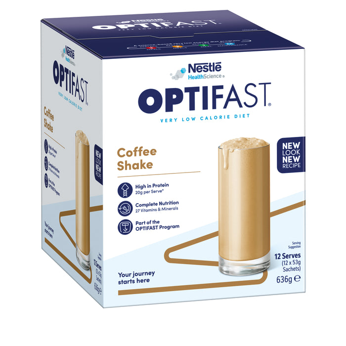 Optifast VLCD Shake Coffee 12 x 53g.