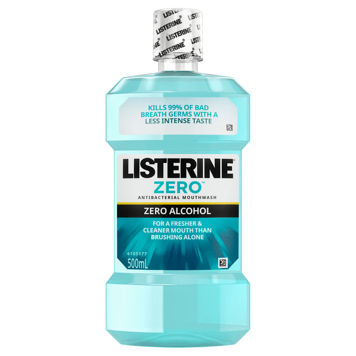 Listerine Mouthwash Zero 500ml.