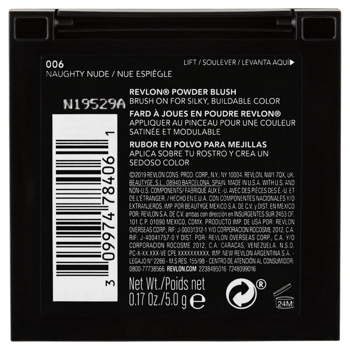 Revlon Powder Blush Naughty Nude.